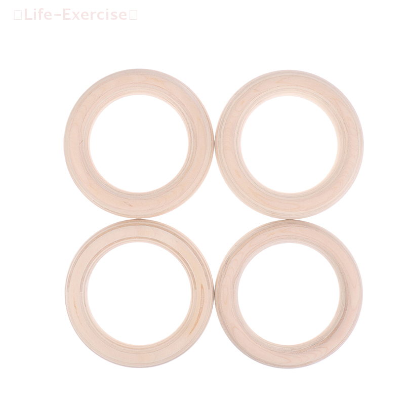 2Pcs/Pairs Wooden Ring Portabl - Gymnastic Ring Wood avaliação e preço