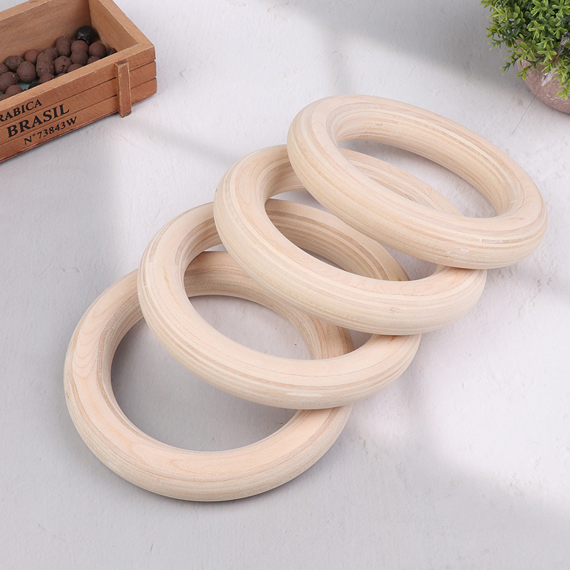 2Pcs/Pairs Portable Crossfit G - Gymnastic Ring Wood avaliação e preço