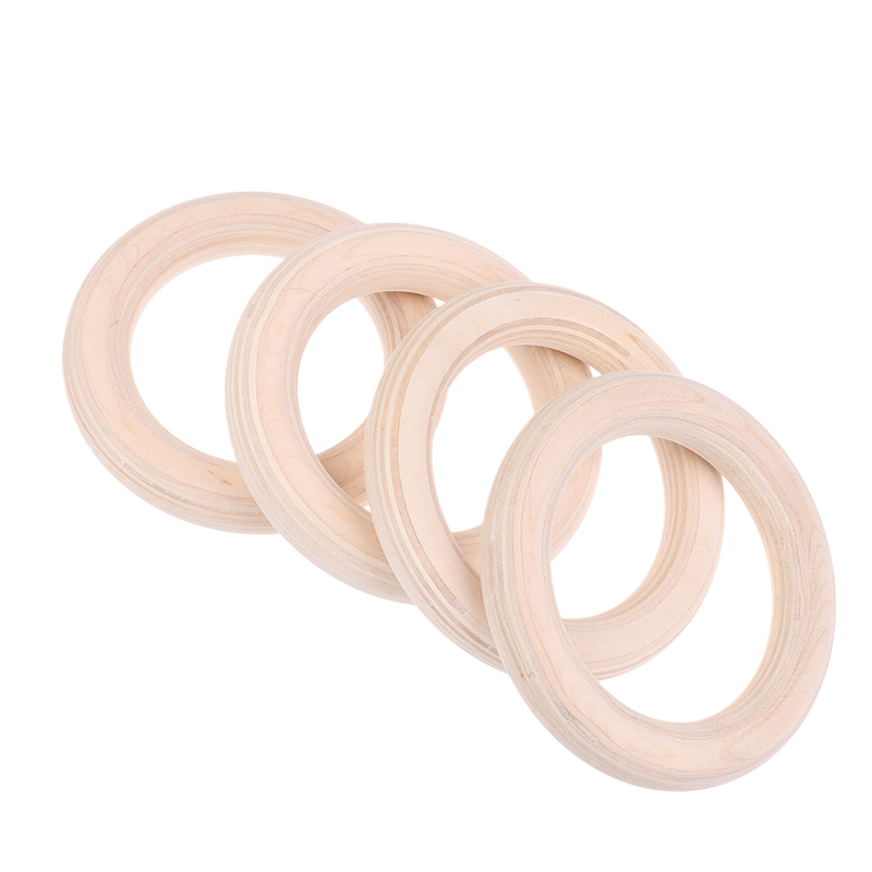 2Pcs/Pairs Portable Crossfit G - Gymnastic Ring Wood avaliação e preço