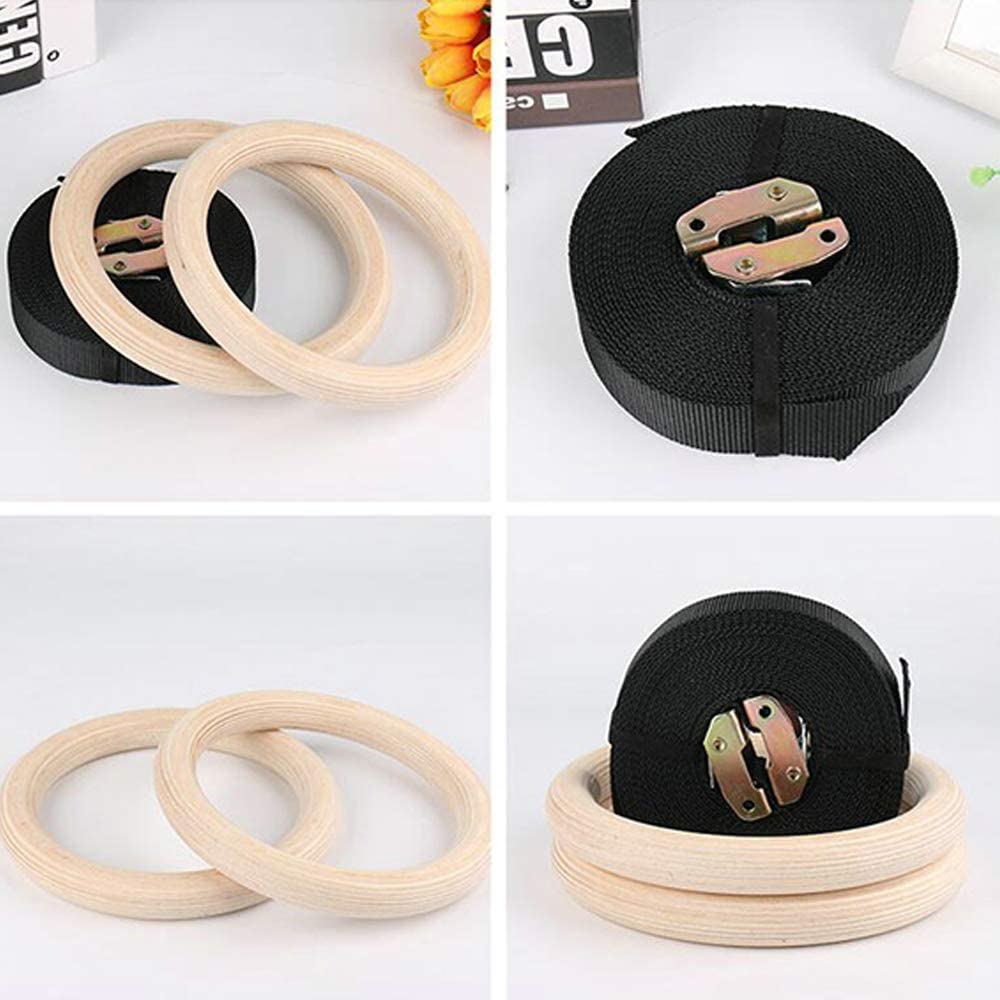28/32MM Fitness Wooden Gymnast - Gymnastic Ring Wood avaliação e preço