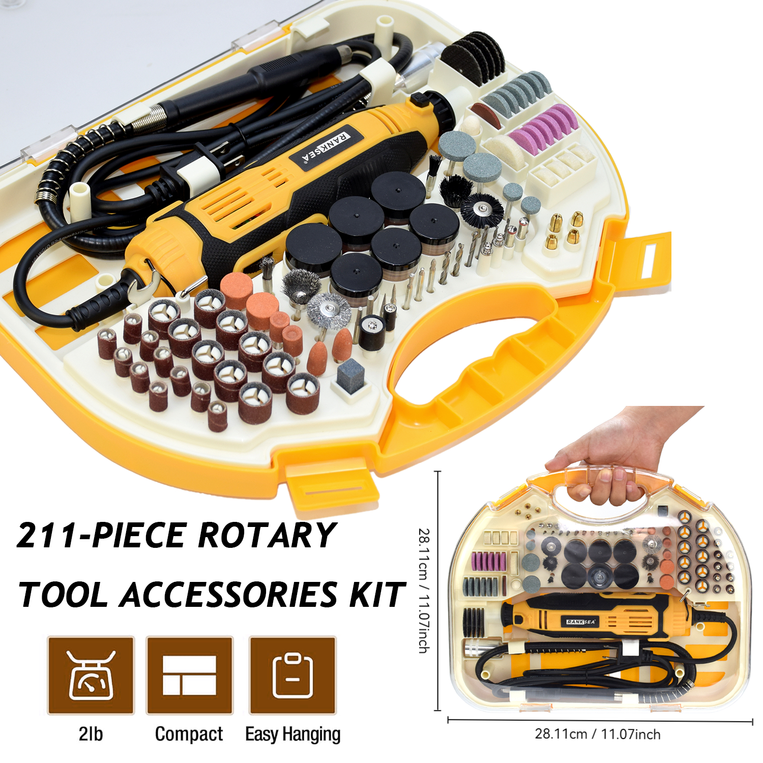 Rotary Tool Kit, Equipped With - Crossfit Machine avaliação e preço
