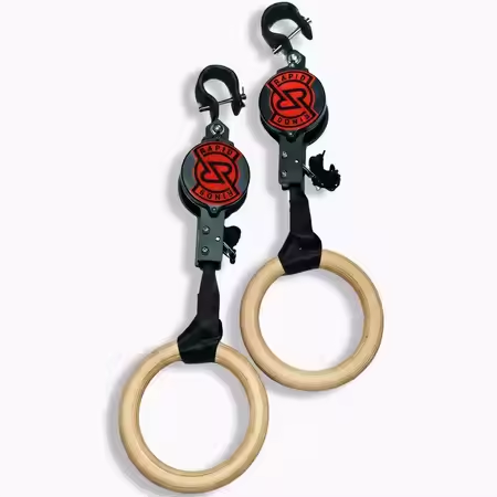 Birch Fitness Rings High Load- - Gymnastic Ring Wood avaliação e preço