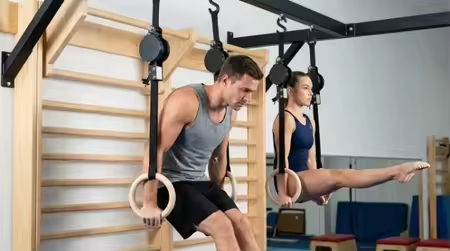 Birch Fitness Rings High Load- - Gymnastic Ring Wood avaliação e preço