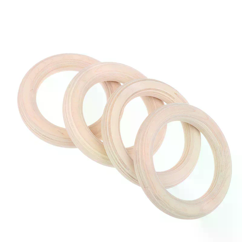 2Pcs Wooden Ring Portable Cros - Gymnastic Ring Wood avaliação e preço