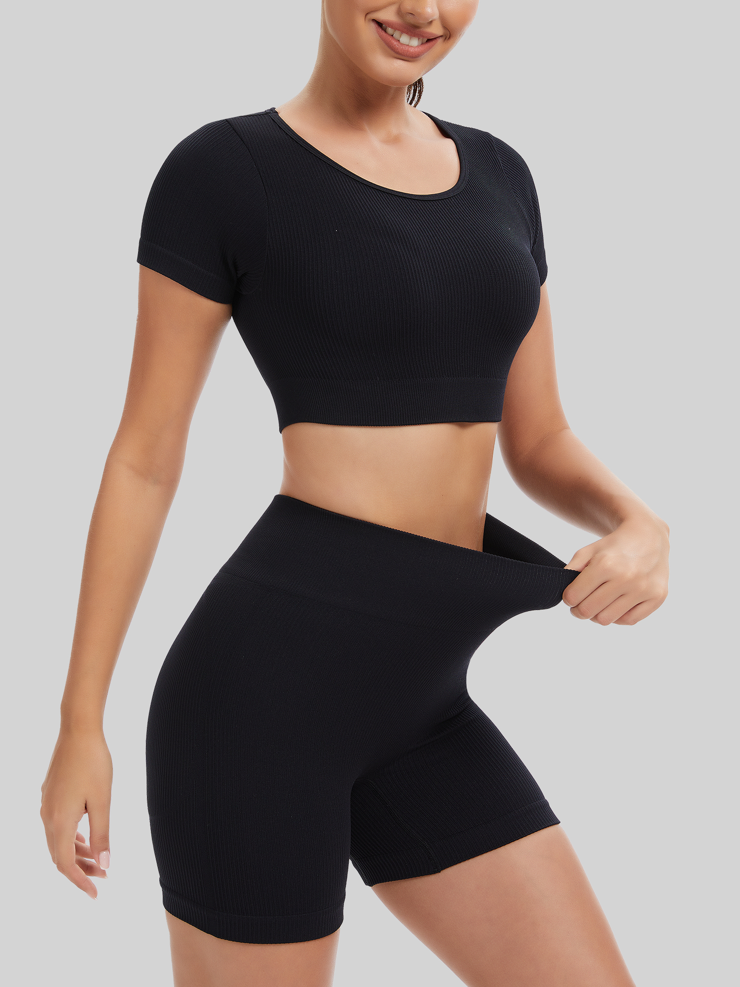 Yoga Set Sports Bra Outfit, Ti - Crossfit Training Gear avaliação e preço
