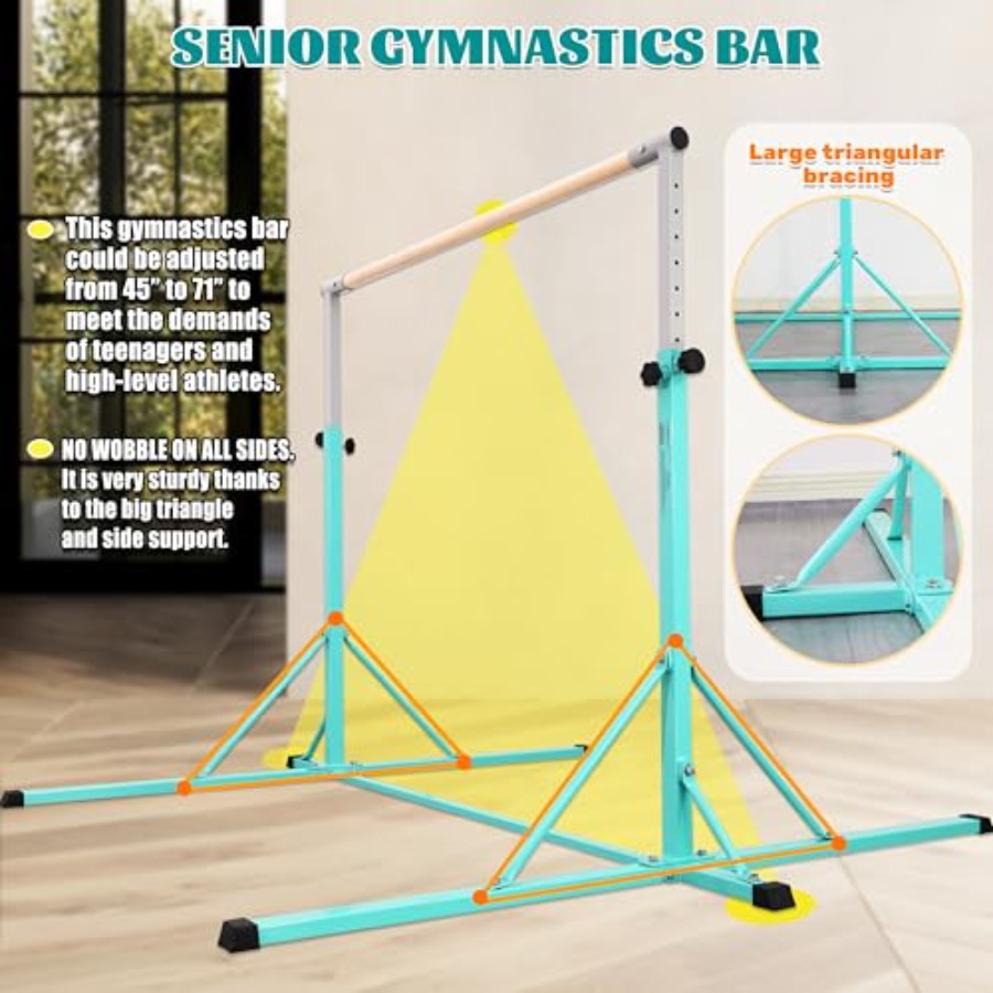 Gymnastics Bar for home gym tr - Gymnastic Ring Wood avaliação e preço