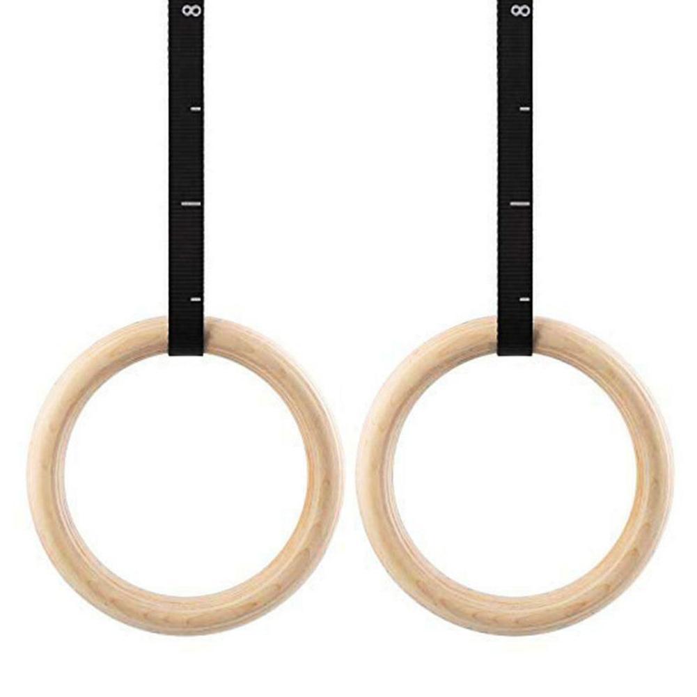 Wooden Gymnastic Rings 28/32mm - Gymnastic Ring Wood avaliação e preço