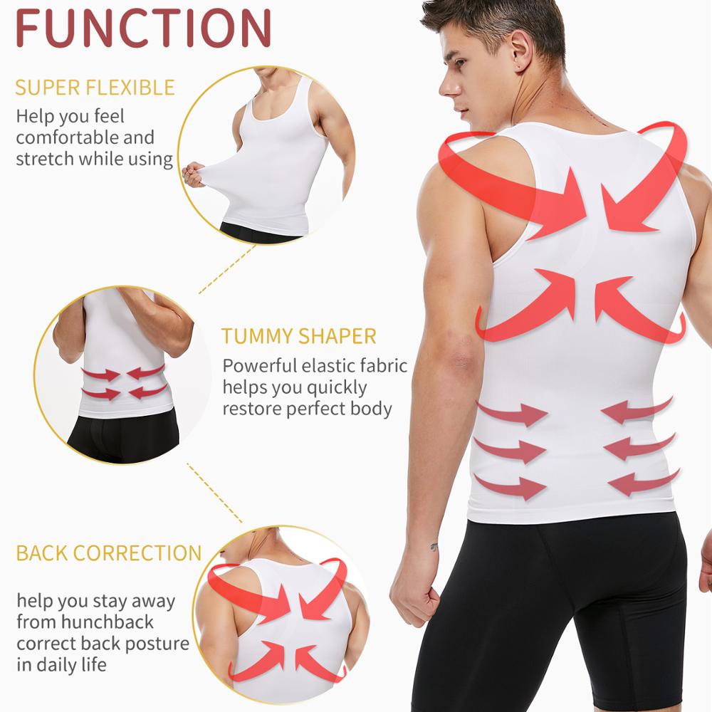 Mens Slimming Body Shaper Ches - Crossfit Weight Vest avaliação e preço
