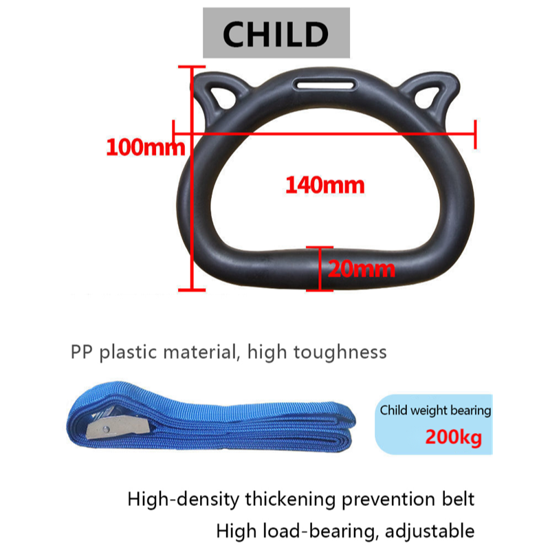 Gymnastic Rings Set Childrens  - Gymnastic Ring Wood avaliação e preço