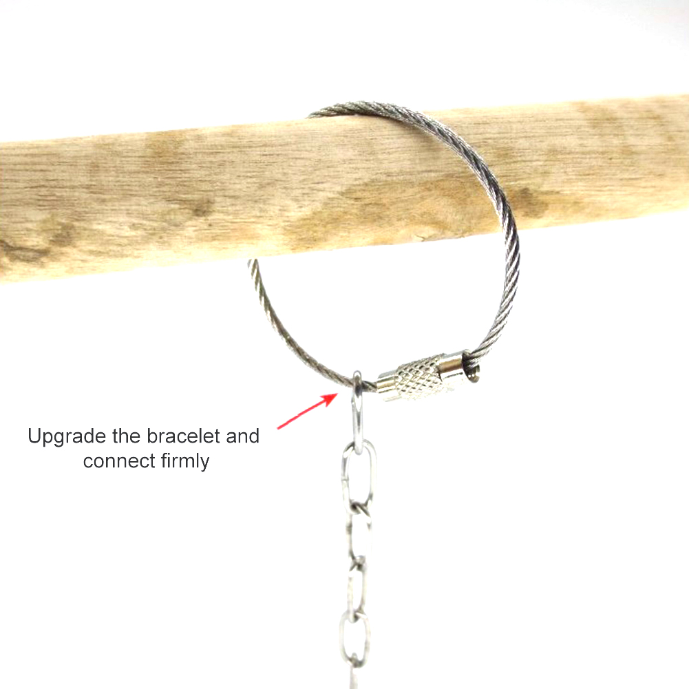1Pcs Pet Parrot Leg Ring Ankle - Gymnastic Ring Wood avaliação e preço